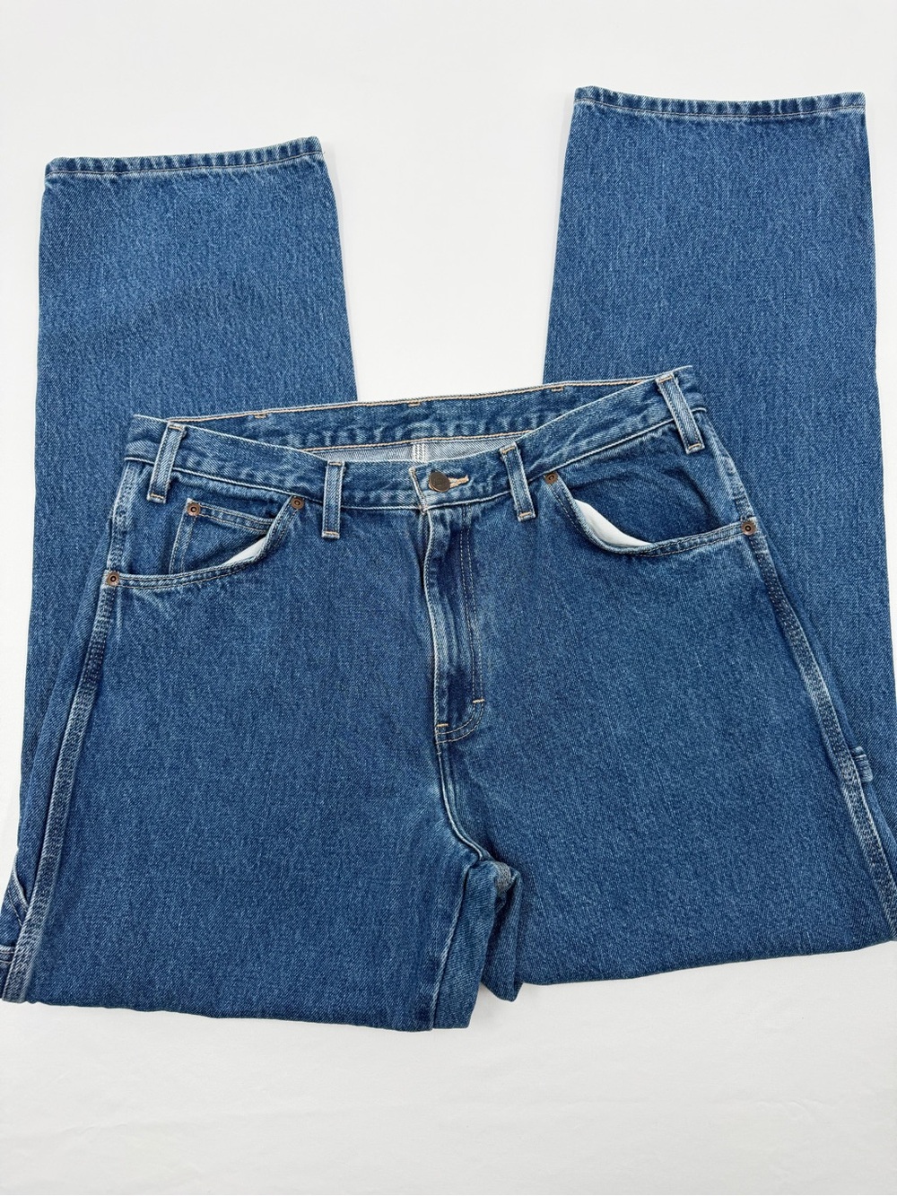 Dickies Cargo Medium Wash Jeans Size 34